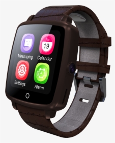 Getiit Mate Plus Gsm Smart Watch Brown With Warranty - Smartwatch, HD Png Download, Free Download