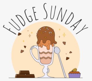 Fudge Sunday - Cartoon, HD Png Download, Free Download