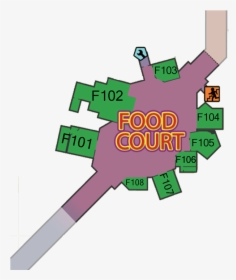Food Court - Dead Rising 2 Map, HD Png Download, Free Download
