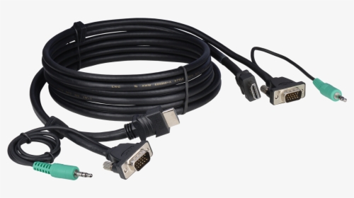 Hdmi Vga Audio Cable, HD Png Download, Free Download