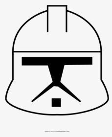 Storm Trooper Coloring Page - Line Art, HD Png Download, Free Download