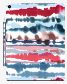Soft Nautical Watercolor Red Blue Lines Ipad Skin"  - Art, HD Png Download, Free Download