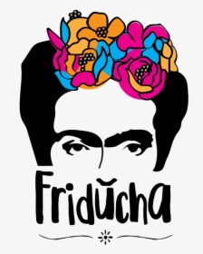 Friducha Logo Final - Frida Kahlo To Draw, HD Png Download, Free Download