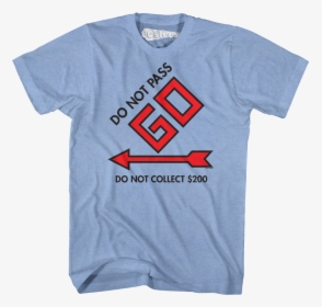 Do Not Pass Go Monopoly T-shirt - Periodic Table Of Elements Meme Shirts, HD Png Download, Free Download