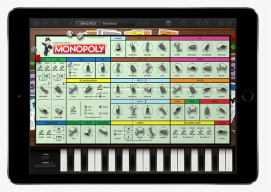 Korg Release Monopoly Version Of Their Mono/poly App - Korg Imonopoly, HD Png Download, Free Download