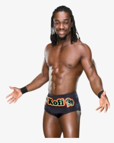 Kofi Kingston , Png Download - Kofi Kingston Hair Down, Transparent Png, Free Download