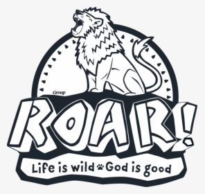 Roar Vbs Coloring Pages, HD Png Download, Free Download