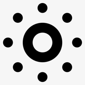 Circle With Dots Around - Icon, HD Png Download, Free Download