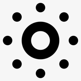 Circle With Dots Around - Icon, HD Png Download, Free Download