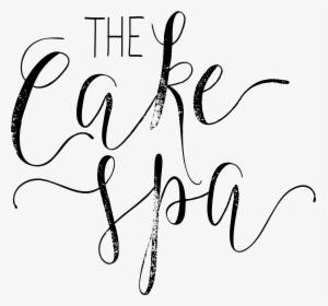 The Cake Spa - Calligraphy, HD Png Download, Free Download