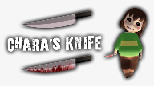 Undertale Knife Png - Cartoon, Transparent Png, Free Download