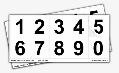 Number Stickers 1 Inch, HD Png Download, Free Download
