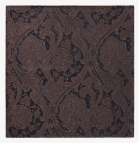 Jacquard Silk Pocket Square With Baroque Pattern - Carpet, HD Png Download, Free Download