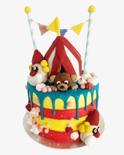 Transparent Circus Clown Png - Clown Drip Cake, Png Download, Free Download