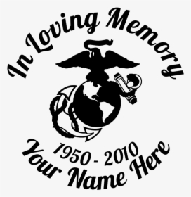 In Loving Memory Marines Sticker - Illustration, HD Png Download, Free Download