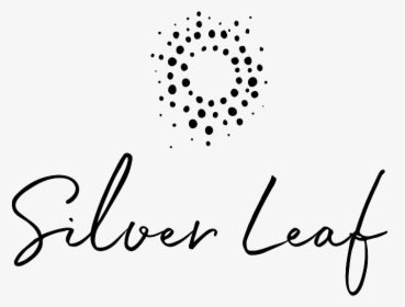 Silver Leaf Bl Logo Clara Without Background - Calligraphy, HD Png Download, Free Download