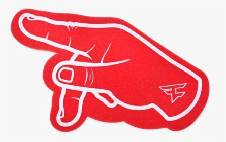 Faze Clan Logo Download Free Clipart With A Transparent - Faze Clan Foam Fingers, HD Png Download, Free Download