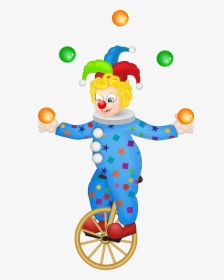 Circus Clown Jugglers Clipart, HD Png Download, Free Download