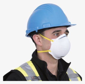 N95 Cone-shaped Respirators - Face Mask For Construction Workers, HD Png Download, Free Download