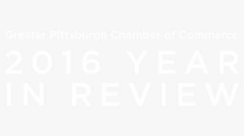 Greater Pittsburgh Chamber Of Commerce 2016 Year In - Jhu Logo White, HD Png Download, Free Download