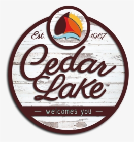 Town Of Cedar Lake - Cedar Lake Indiana Logo, HD Png Download, Free Download