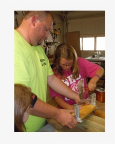 Jamie Helps Young 4-hers With Their First Woodworking, HD Png Download, Free Download