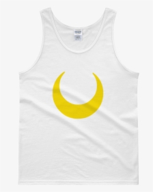 Men"s Sailor Moon Crescent Moon Tank Top - Crescent, HD Png Download, Free Download