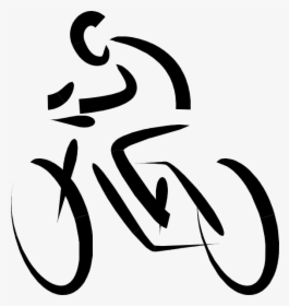 Clipart Of Crack, Riders And Cycles - Calligraphy, HD Png Download, Free Download