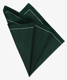 Cotton Pocket Square Greenwhite Pin Spot - Umbrella, HD Png Download, Free Download