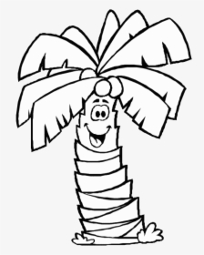 Color In Palm Tree Clipart , Png Download - Color In Palm Tree, Transparent Png, Free Download