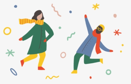 Newyear Ppl 3 - Illustration, HD Png Download, Free Download