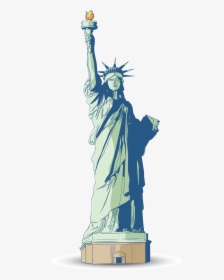 Statue Of Liberty Clip Art - Statue Of Liberty Vector Png, Transparent Png, Free Download