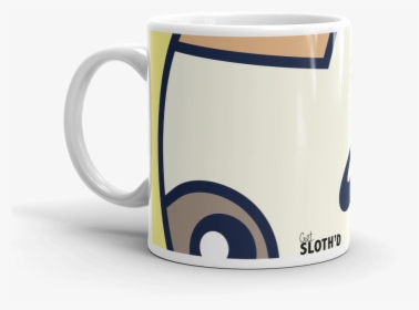 Sloth Face - Get Sloth"d - Coffee Mug - Mug, HD Png Download, Free Download