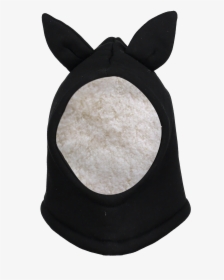 Beau Loves Baby Rabbit Balaclava With Ears Black - Beige, HD Png Download, Free Download