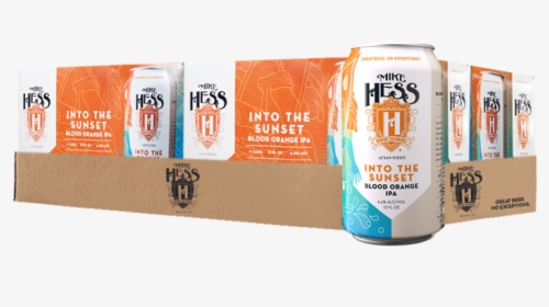 Mike Hess Into The Sunset Blood Orange Ipa - Carton, HD Png Download, Free Download