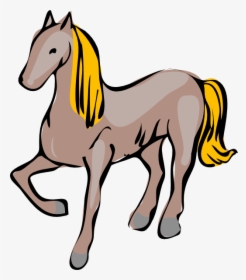 Horse And Pony Clipart 5 By Nathan - Cavallo Clipart, HD Png Download, Free Download
