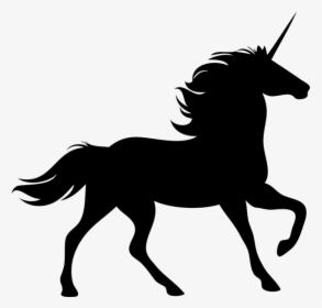 Horse Pony Rearing - Cowgirl On Horse Silhouette, HD Png Download, Free Download