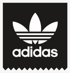 adidas logo white