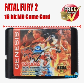 Gulton 1165 Zebra Z4m - Fatal Fury 2 Sega Genesis, HD Png Download, Free Download