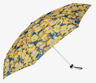 Johns 5 Fold Atoms Minion Printed Umbrella - Printed Umbrella, HD Png Download, Free Download