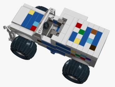 Ice Cream Man Monster Truck Toy , Png Download - Lego, Transparent Png, Free Download