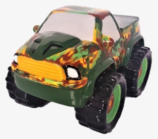 7224 Monster Truck Bank - Model Car, HD Png Download, Free Download