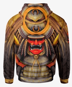 Zip-hoodie The Samurai Zip Hoodie"  Class= - Long-sleeved T-shirt, HD Png Download, Free Download
