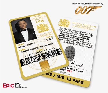 James Bond 007 Inspired Secret Intelligence Service - Secret Intelligence Service James Bond, HD Png Download, Free Download