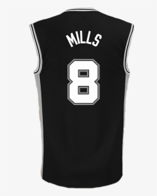 Adidas San Antonio Spurs 2015 Patty Mills Replica Road - Sports Jersey, HD Png Download, Free Download