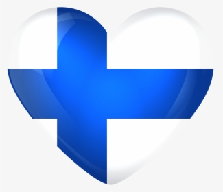 Suomen Lippu Syvatty - Finnish Flag, HD Png Download - kindpng