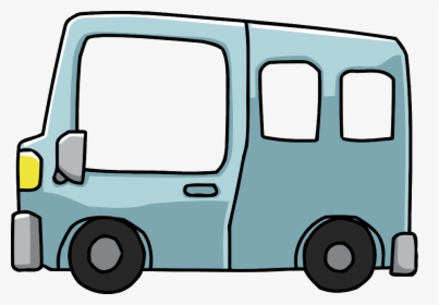 Minivan - Taxi Png Cartoon, Transparent Png, Free Download