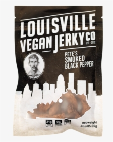 Pete"s Smoked Black Pepper - Louisville Vegan Jerky Smoked Black Pepper, HD Png Download, Free Download
