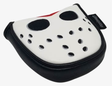 Hockey Goalie Mask Embroidered Putter Cover - Coin Purse, HD Png Download, Free Download