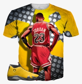 Yellow Ferrari Bull Horse 23 All Over Tee, HD Png Download, Free Download
